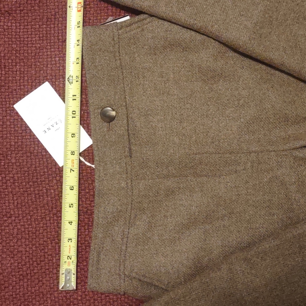 Sezane Pedro Trousers in Taupe size FR40/EUR40/US8 NWT - Picture 5 of 11